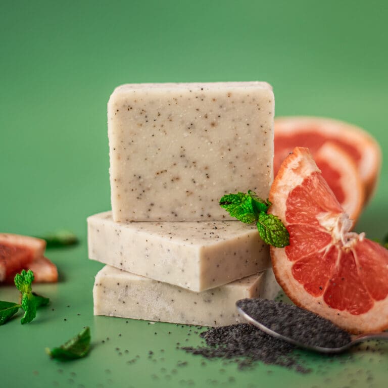 Grapefruit Mint Soap 2 768x768